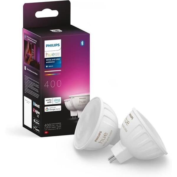 Philips Hue White And Color Ambiance, Mr16 Connected Bulb, kompatibel
