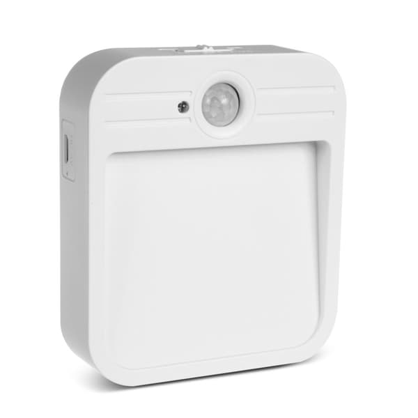 LED-trappbelysning med rörelsesensor, 4000K, 3,7V/500mAh Vit