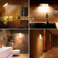 Miniatyrbilde 5 av 5: Oppladbar LED-vegglampe med magnetisk brakett