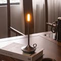 Miniatyrbillede 1 af 4: LED-bordlampe i aluminium med varmt hvidt lys og lysdæmper - Sølv