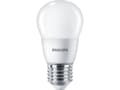 Miniatyrbild 2 av 4: Philips - LED-glödlampa - form: P48 - glaserad finish - E27 - 7 W (motsvarande 60 W) - klass E - svalt vitt ljus - 4000 K