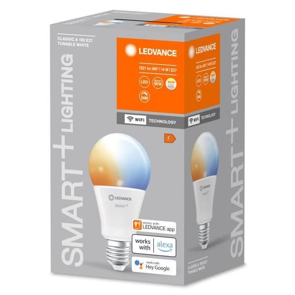 LEDVANCE SMART+ WIFI LED-lampa, frostad, 14W, 1521lm