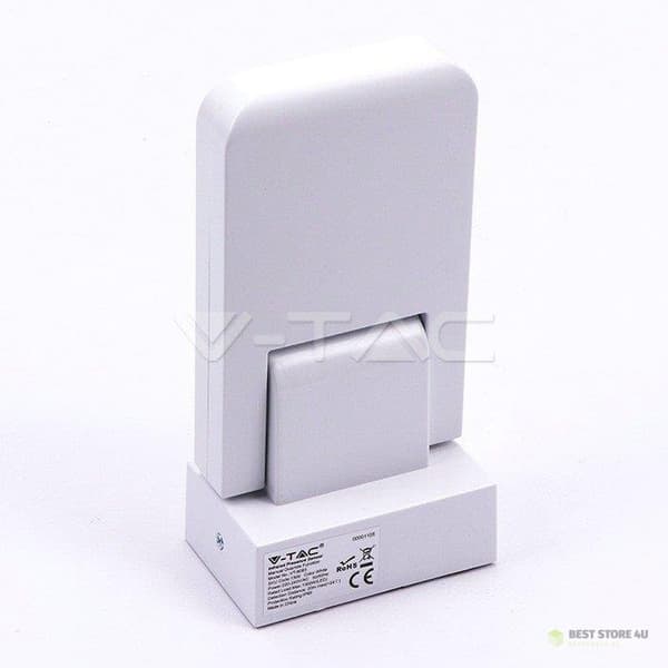 Infrarød bevægelsessensor væg hvid 360st 1000W LED V-TAC VT-8083-W