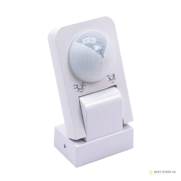 Infrarød bevægelsessensor væg hvid 360st 1000W LED V-TAC VT-8083-W
