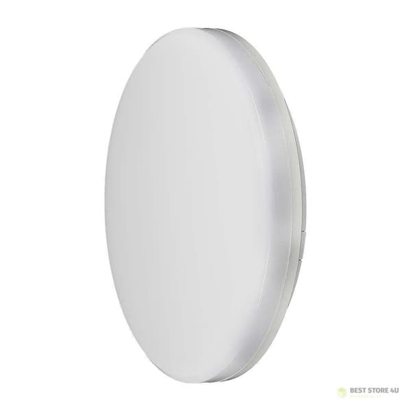 Rund loftslampe til overflademontering V-TAC 15W LED SAMSUNG CHIP IP44 120Lm/W VT-8033 4000K 1850lm 3 års garanti