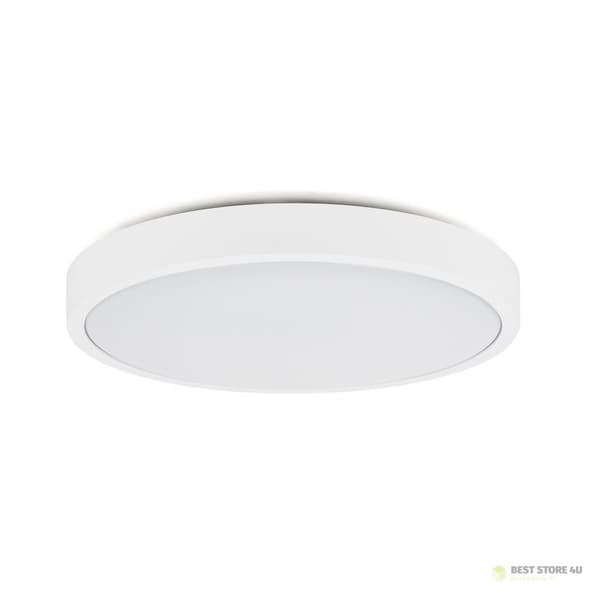 V-TAC 24W LED loftlampe rund IP44 30cm hvid VT-8624W-RD 4000K 2400lm