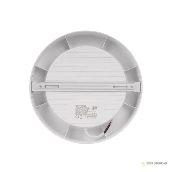 LED-panel V-TAC Ytmonterad Premium Downlight 18W Rund fi215 VT-60018 3000K 1850lm