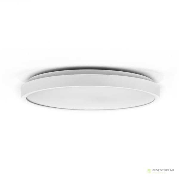 V-TAC 36W LED Loftlampe Rund 42cm Påbygningsmonteret Fjernbetjening Bevægelsessensor IP44 Hvid VT-8630S 4000K 3820lm