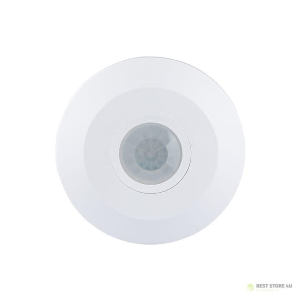 Liiketunnistin 360st V-TAC pinta-asennettava katto SLIM 25 mm valkoinen VT-8027