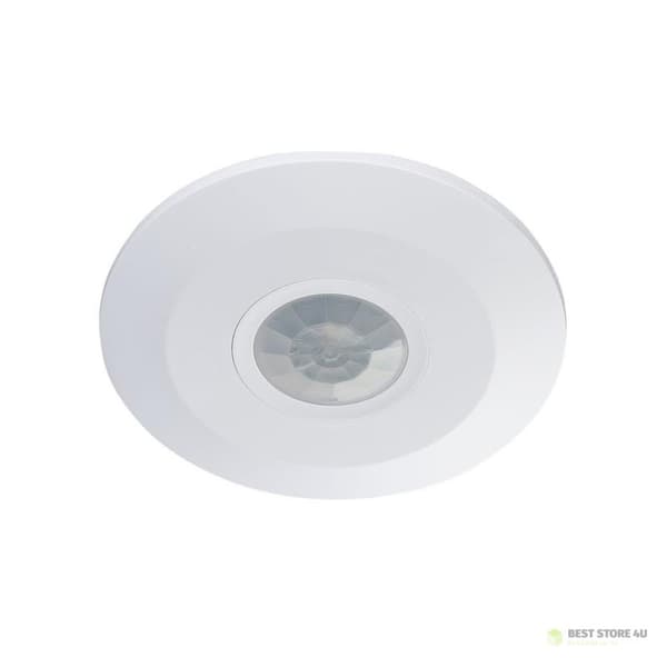 Liiketunnistin 360st V-TAC pinta-asennettava katto SLIM 25 mm valkoinen VT-8027