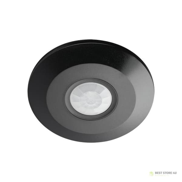Bevægelsessensor 360st V-TAC Overflademonteret Loftslampe SLIM 25mm Sort VT-8027