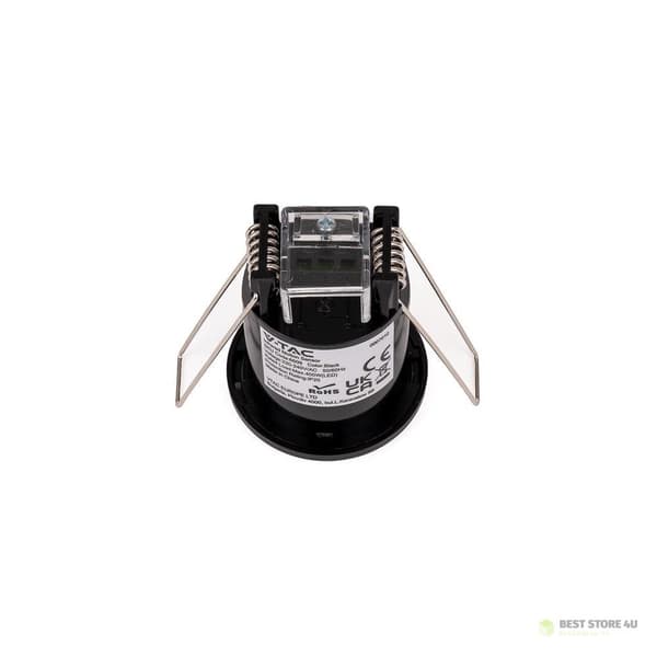 V-TAC Loftbevægelsessensor 360° fi50 400W Sort VT-8092 5 års garanti