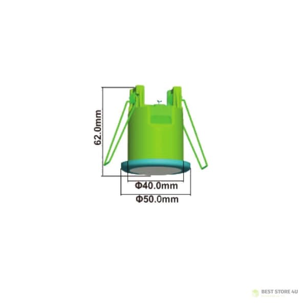 V-TAC Loftbevægelsessensor 360° fi50 400W Sort VT-8092 5 års garanti