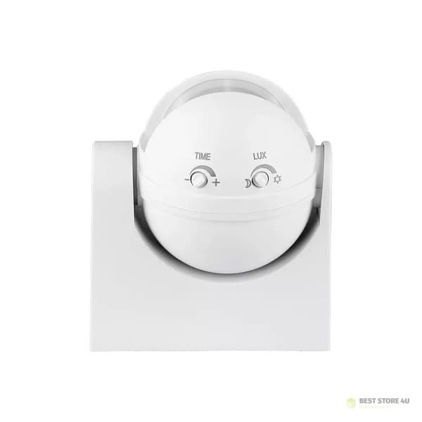 Bevægelsessensor 180 grader Infrarød Hvid V-TAC VT-8003