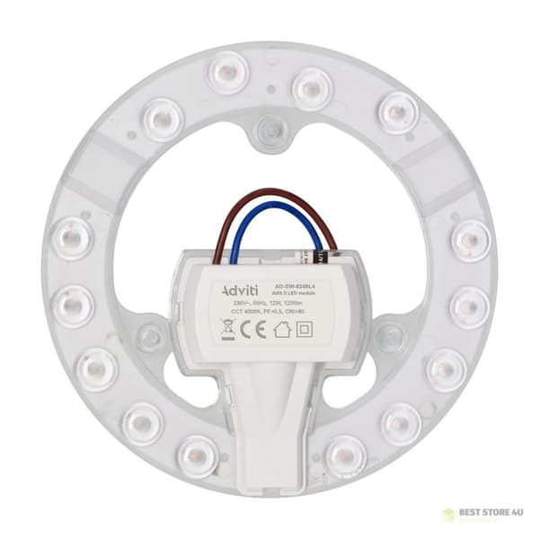AVIS II LED LED-ljuspanel 12W, 1200lm, 4000K, ? 137