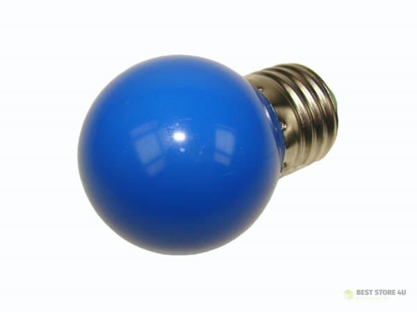 Orvil E27 blå LED-lampa