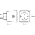 Miniatyrbild 3 av 6: LEDVANCE Smart+ Bluetooth PLUG Anslutningsbar kontakt