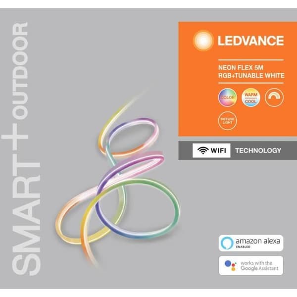 Ruban LED LEDVANCE SMART+ NEON FLEX MULTICOLOR 5M 4058075504806 RVBB