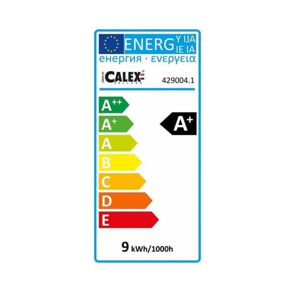 Standard E27 LED-ansluten glödlampa - CALEX - Vit, färg + intensitetsvariation