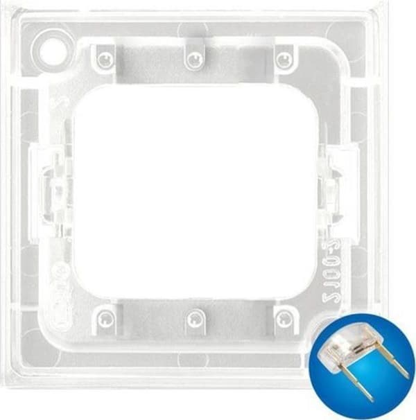 Bande LED - LED-ribben Ospel - ZP-4UN - LED-bakgrundsbelysningsset Aria 0,1W för trippelkontakter, blå