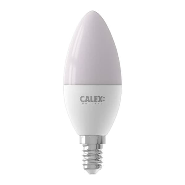 Calex Smart Tuya Wifi E14 Bougie 5W 470lm - 822-840 Variabel Vitt | RGBW - Dimbar - Motsvarar 40W