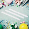 Miniatyrbild 3 av 4: Relaxdays - 10046995 - Ljusstav i 20-pack, Skum, 3 Effekter, för fester och bröllop, Längd: 42 cm, Vit