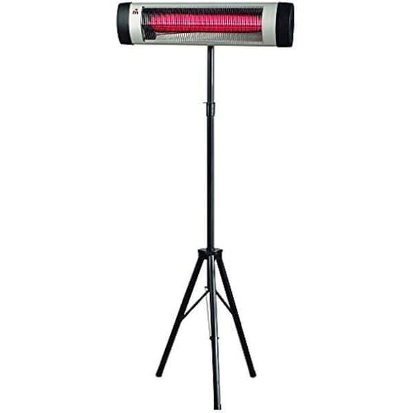 Extra värme - FM - 3000 EP - Elektrisk - 2000W - Svart Silver - 230V Svart, Silver