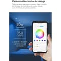 Miniatyrbild 3 av 6: Wifi LED GU10 Toppkopplad L630 - Tapo - Multikolor 2200K-6500K - 3.7W - Kompatibel med Alexa/Google Home
