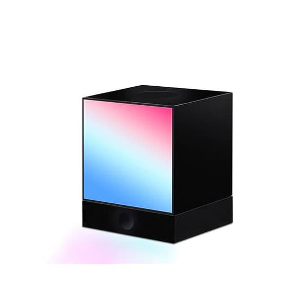 Bordslampa - YEELIGHT - Kub - Intelligent - Wi-Fi/Bluetooth - Svart