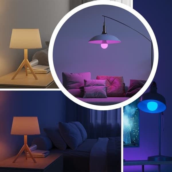 Smart glödlampa E27 YEELIGHT W4 RGB Gaming Light 8watt 100g 806 lm Razer Chroma Google Home Apple HomeKit