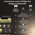 Miniatyrbild 6 av 6: Ansluten ampull - PHILIPS HUE - MR16 - Vitt ljus - Bluetooth-kompatibel - Fungerar med app och röst