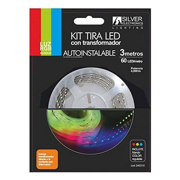 LED Silver Electronics 240310 RGB 7,2W (3M) Vit