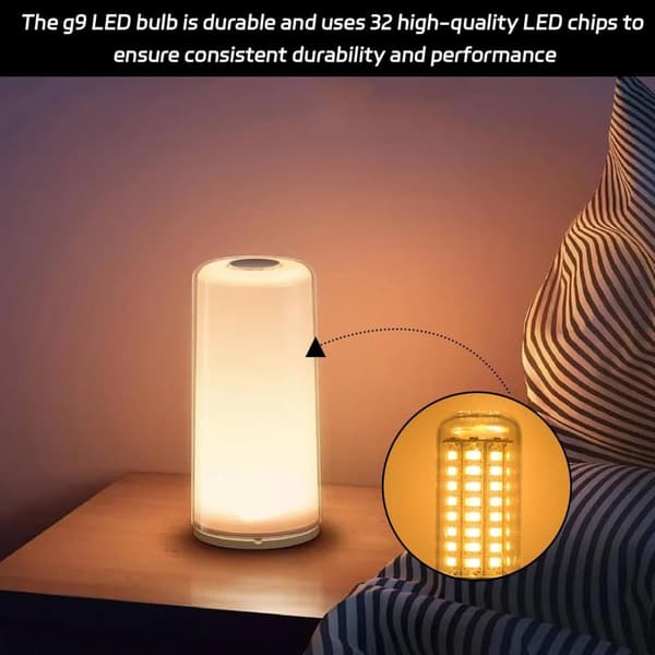 Lollanda G9 LED pærer 3W – Hvidt lys – 5stk