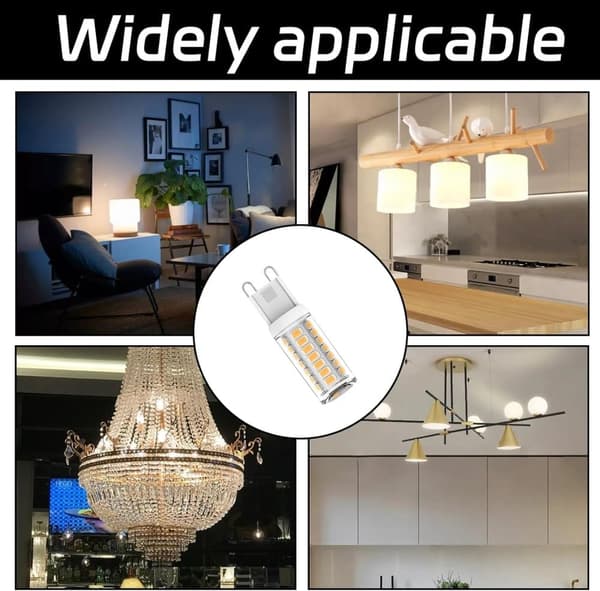 Lollanda G9 LED pærer 3W – Hvidt lys – 5stk