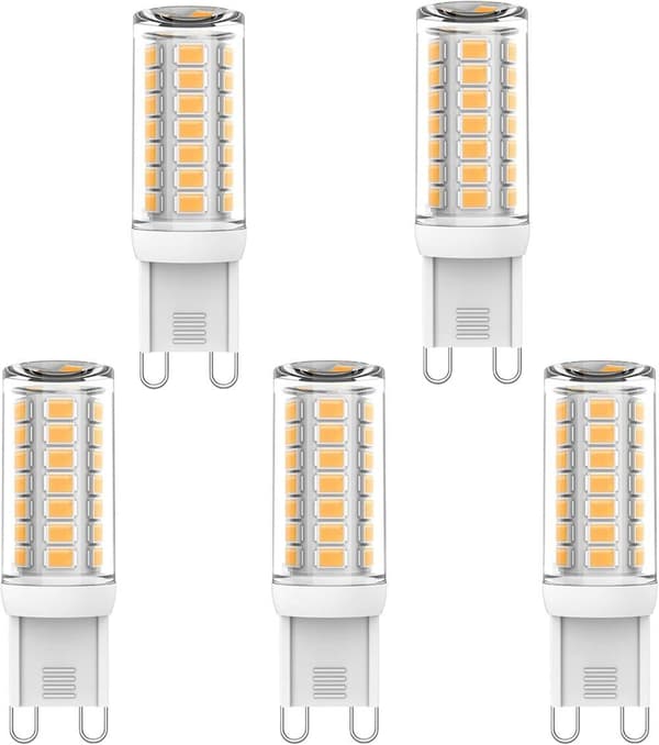 Lollanda G9 LED pærer 3W – Hvidt lys – 5stk
