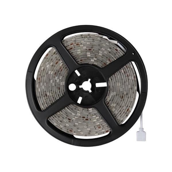 Flexibel LED-remsa, Controller och strömförsörjning - RGB - 150 lysdioder - 5 m