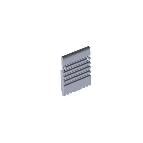 Aluminiumkåpa för profil (PLA) för LED-remsa - Velleman - silver