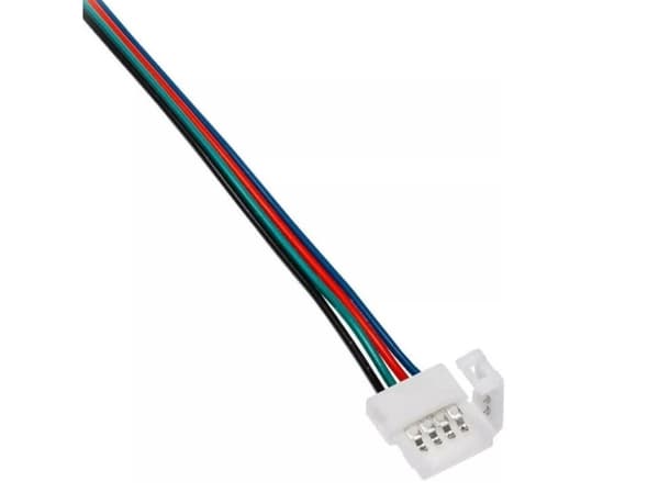 Nenurodyta_V Connector Led Strip Rgbw 12 Mm 15Cm Cabl