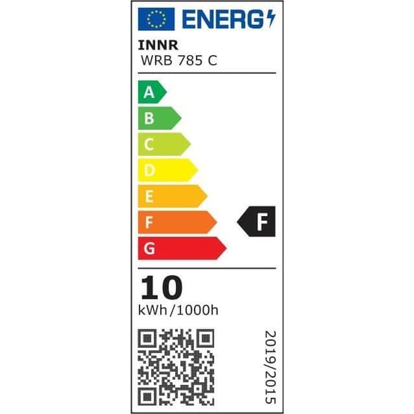 INNR E27 ansluten glödlampa - ZigBee 3.0 - Paket med 2 Multicolor + Vita justerbara glödlampor - 2200K till 6500K Justerbar intensitet.
