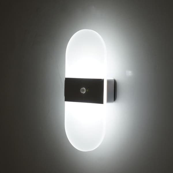 LED nattlampe med magnetisk feste og bevegelsessensor