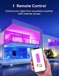 Miniatyrbild 3 av 5: 2 Pcs Smart WiFi LED-lampor E27 - Kompatibel med Apple HomeKit, Siri, Alexa, Google Assistant & SmartThings