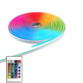 Miniatyrbillede 1 af 2: Neonlys, IR-fjernbetjening, Vandtæt (IP65), 180-graders lysvinkel,RGB, 5m