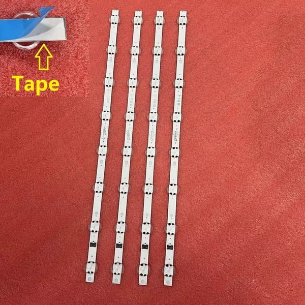LED-taustavalaistusnauhasetti, 8 LEDiä, 58,2 cm pituus