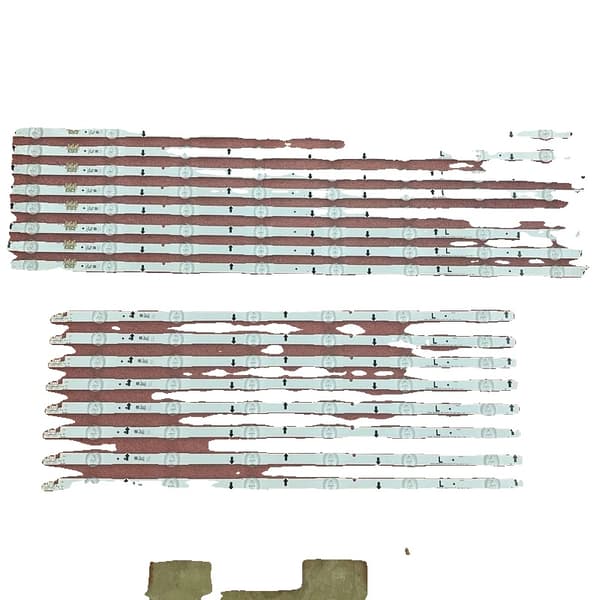 LED Baggrundsbelysningsstrimmel, 16 PCS Sæt, 10000 Timers Levetid, DC Strømkilde