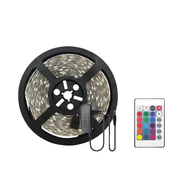 LED Strip Lights, Bluetooth-anslutning, Vattentät Teknologi, RGB 5050, IP20 Ej Vattentät
