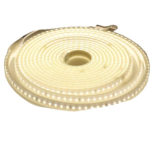 LED-remsa, hög ljusstyrka, inomhus/utomhus dekorativ belysning, Naturligt vit, 10M