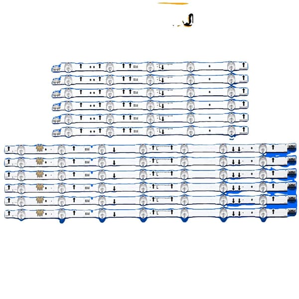 LED baggrundsbelysning, Kompatibel med flere Samsung TV-modeller, D4GE-550DCA-R3 og D4GE-550DCB-R3 versioner.