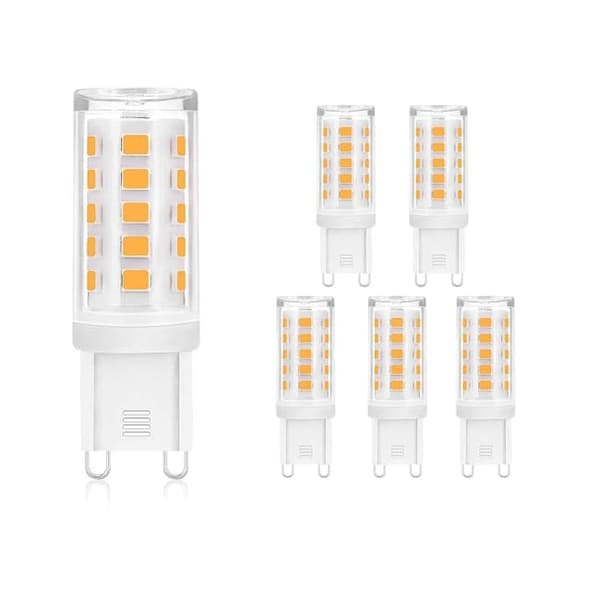 Bomclap 5 Pack G9 LED Pærer 3W 3000K Varm hvid Erstat 28W-40W Halogen Ikke-dæmpbar 5 st