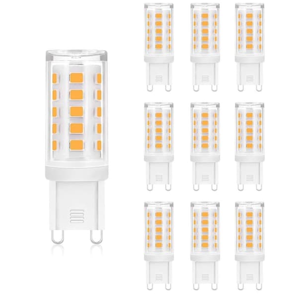 Bomclap 5-pack G9 LED-lampor 3W 3000K varmvit ersätter 28W-40W halogen, ej dimbar 10 st