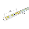 Miniatyrbild 5 av 6: LED Strip 12V Kallvit 6000K 600LED Rulle 5 Meter IP65 Utomhus SMD2835 Högkvalitativ 3M självhäftande bas